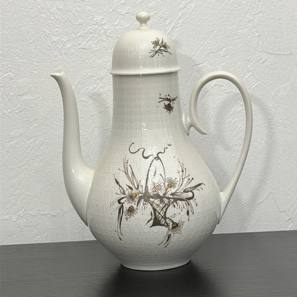 ❤️ 1960's Basquette Rosenthal Romanze Signed Bjern Wiinblad Coffee Pot